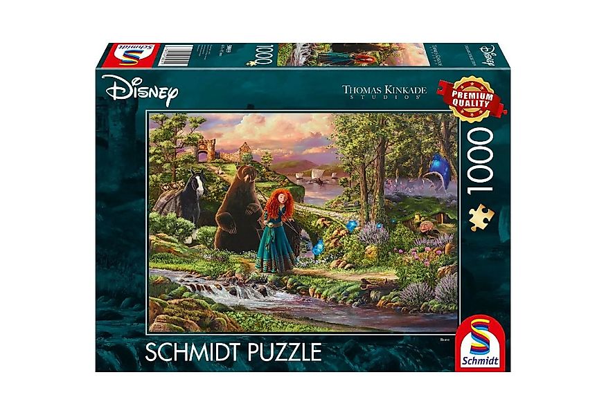 Schmidt Spiele Puzzle Disney, Brave, Merida, 1000 Puzzleteile günstig online kaufen