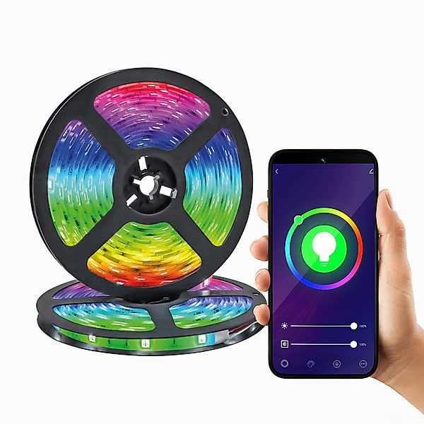XCOAST LED-Streifen 2m SMARTES SELBSTKLEBENDES LED günstig online kaufen