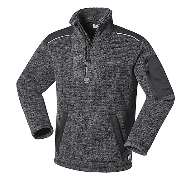PIONIER WORKWEAR Troyer Pionier Workwear Strick Troyer wärmende Innenseite günstig online kaufen