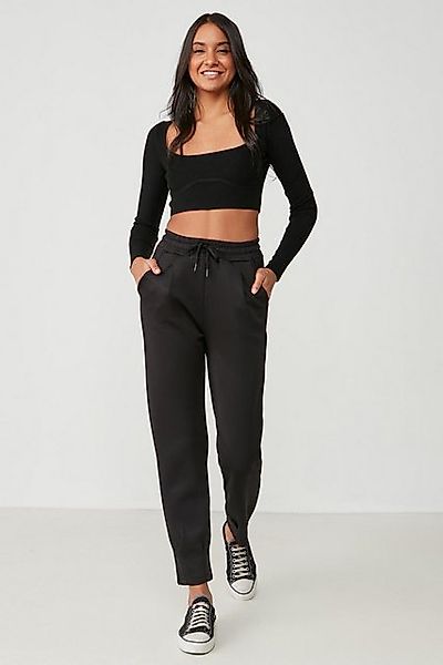 C&CITY Pyjamahose Bund- und Beinfalten-Jogginghose 810 Grau günstig online kaufen