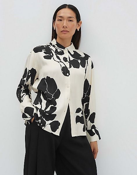 someday Langarmbluse Zeoul Printbluse aus Satin mit fließendem Fall Weite P günstig online kaufen