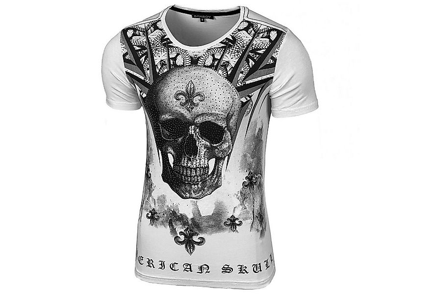 Baxboy T-Shirt Baxboy T-Shirt mit aufwendigem Strass-Design 2312 günstig online kaufen