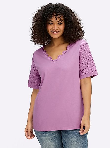 sheego by Joe Browns T-Shirt Shirt Kurzarm günstig online kaufen