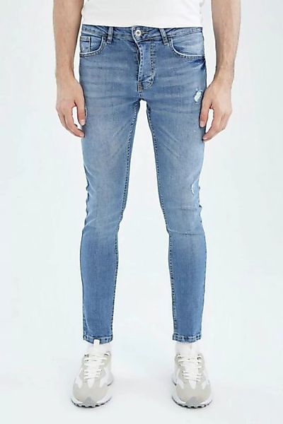 DeFacto Regular-fit-Jeans Herren Regular-fit-Jeans SKINNY COMFORT FIT günstig online kaufen