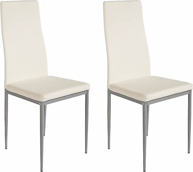 Home affaire Esszimmerstuhl "Pluto" (Set) 2 Stk.Bezug in Kunstleder günstig online kaufen
