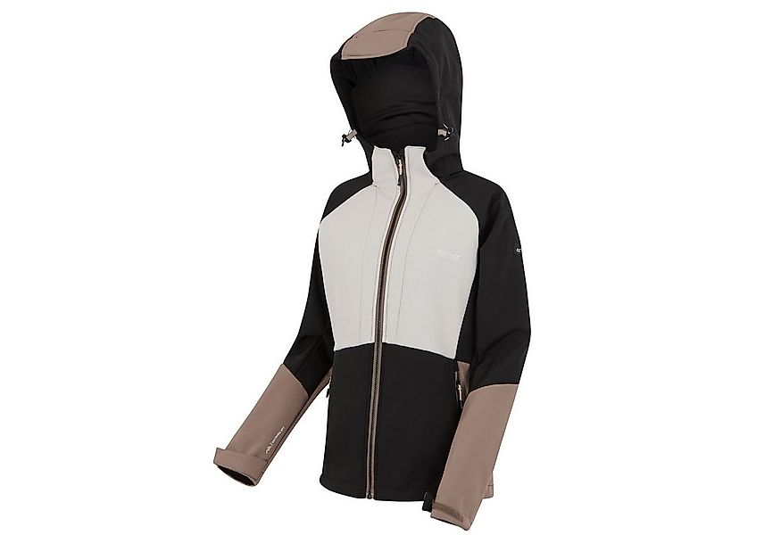 Regatta Softshelljacke Desoto mit Kapuze und Unterarmbelüftung günstig online kaufen