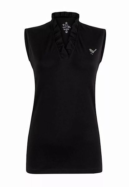 girls golf Poloshirt Girls Golf Polo 'Shiny Love' Sleeveless Schwarz Damen günstig online kaufen