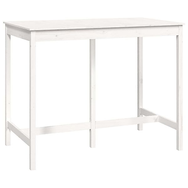 vidaXL Esstisch Bartisch Weiß 140x80x110 cm günstig online kaufen