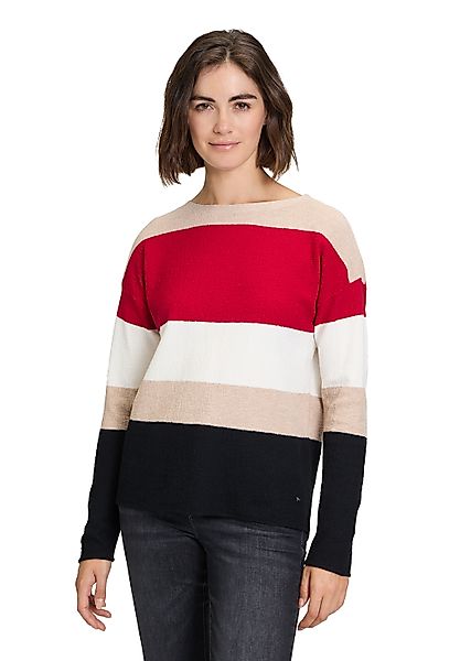 Betty&Co Strickpullover "Betty & Co Strickpullover mit Streifen", (1 tlg.), günstig online kaufen