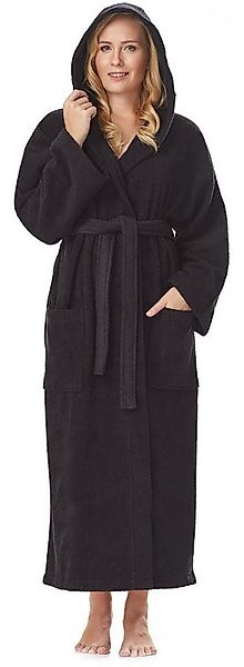 Arus Damenbademantel Astra, pflegeleicht, wadenlang oder extralang für Spa günstig online kaufen