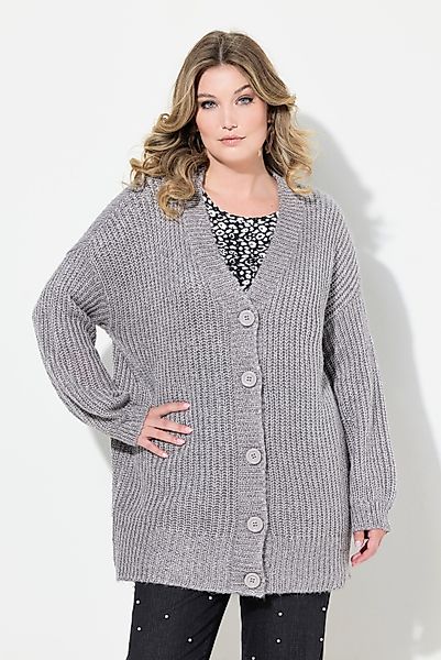 MIAMODA Strickjacke Strickjacke mit Glitzergarn Loose günstig online kaufen