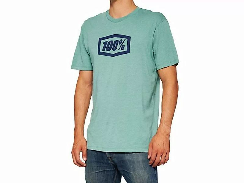 100% T-Shirt T-Shirts 100% Icon T-Shirt - Ocean Blue Heather S- (1-tlg) günstig online kaufen