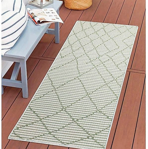 Carpet City Outdoorteppich PALM3526, rechteckig, Höhe: 5 mm, Wetterfest & U günstig online kaufen