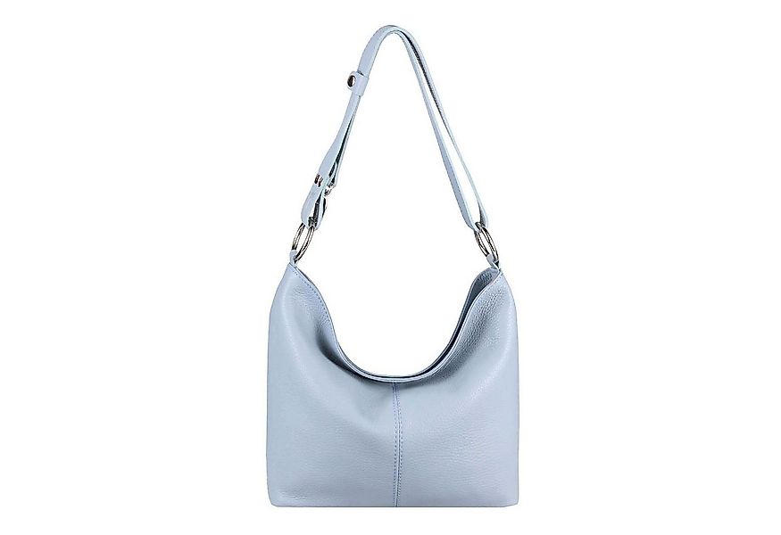 ITALYSHOP24 Shopper Made in Italy Damen Leder Tasche Schultertasche, als Ha günstig online kaufen