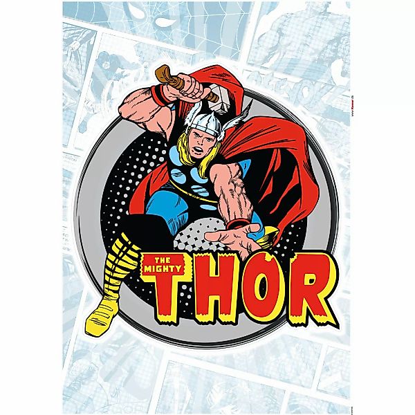 Komar Deko-Sticker Thor Classic 50 x 70 cm gerollt günstig online kaufen