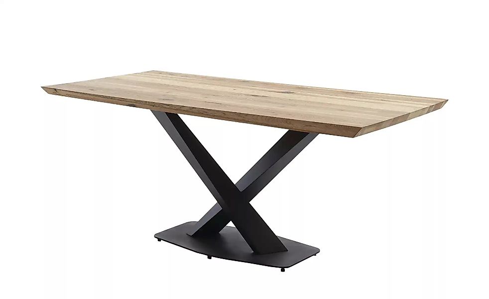 Säulentisch mit wechselnder Baumkante Ravina ¦ holzfarben ¦ Maße (cm): B: 1 günstig online kaufen