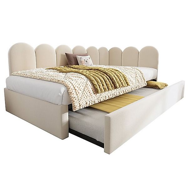 MC Star Polsterbett Daybett 90x200cm,Tagesbett Schlafsofa mit Ausziehbett 9 günstig online kaufen
