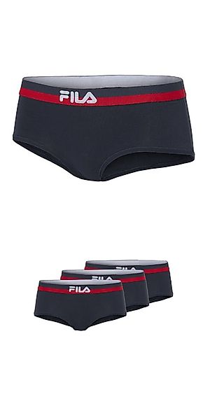 Fila Slip (3er Pack) mit elastischem Logobund, Woman Culotte günstig online kaufen