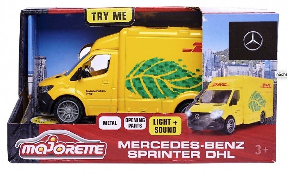 majORETTE Spielzeug-Auto Grand Series Mercedes-Benz Sprinter günstig online kaufen