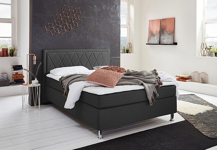 ATLANTIC home collection Boxbett "Helen", Tonnentaschenfederkern-Matratze u günstig online kaufen