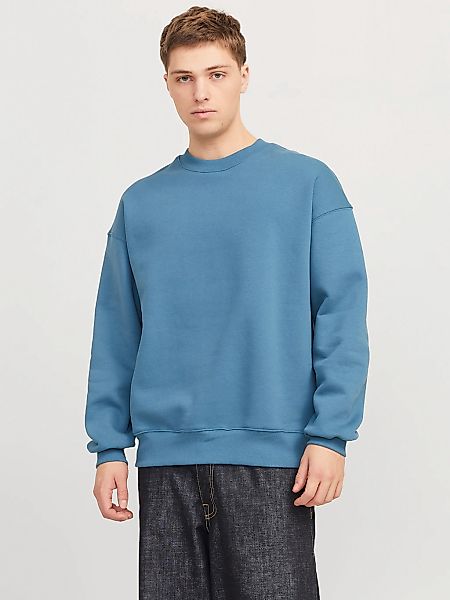 Jack & Jones Sweatshirt "JJEURBAN EDGE SWEAT CREW NECK NOOS", mit Rippbündc günstig online kaufen