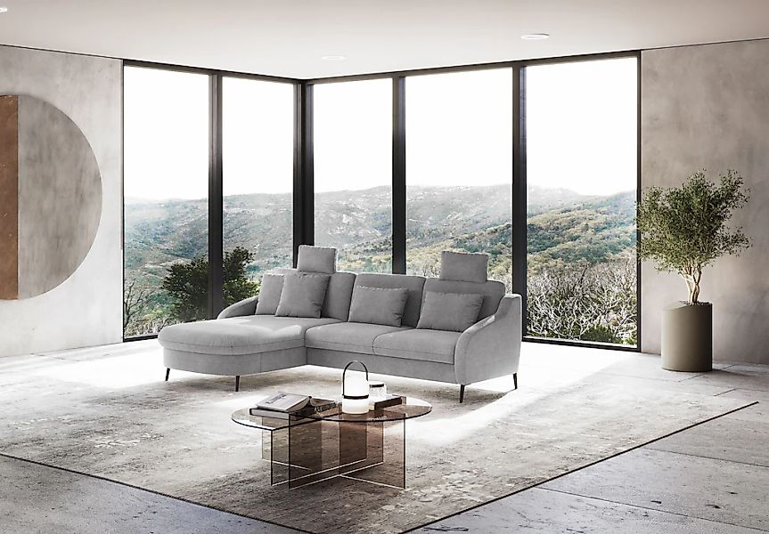 sit&more Ecksofa "Soul L-Form" wahlweise mit Bettfunktion und Bettkasten od günstig online kaufen