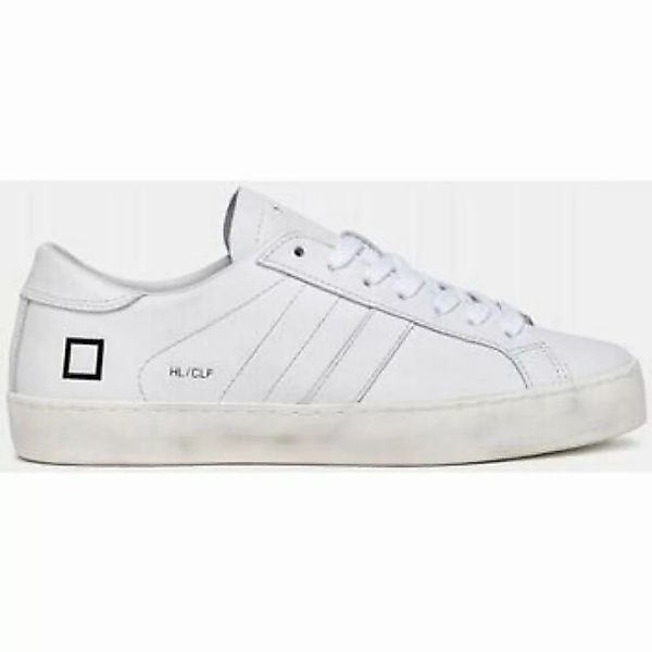 Date  Sneaker W997-HL-CA-WH HILLO LOW CALF-WHITE günstig online kaufen