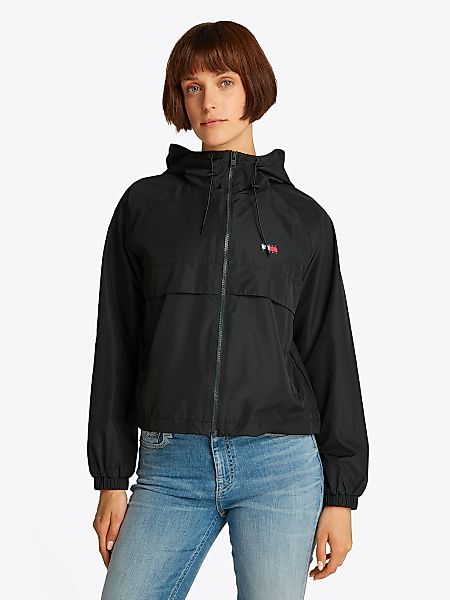 Tommy Jeans Curve Windbreaker "TJW ESSENTIAL WINDBREAKER EXT", mit Kapuze, günstig online kaufen