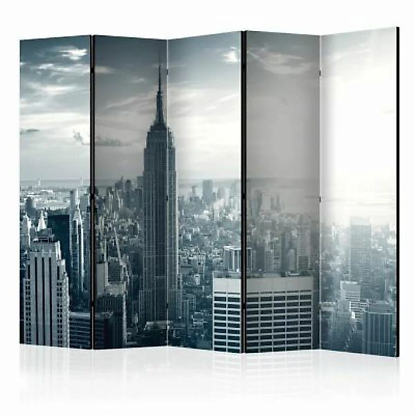 artgeist Paravent Amazing view to New York Manhattan at sunrise II [Room Di günstig online kaufen