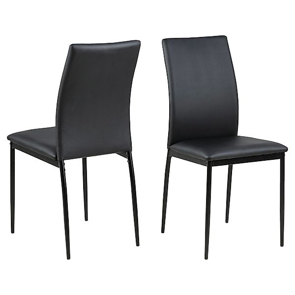 ebuy24 Des Esszimmerstuhl Schwarz günstig online kaufen