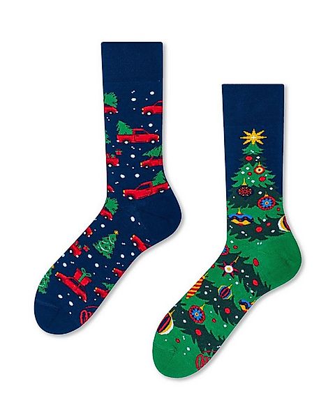 Many Mornings Freizeitsocken "XMAS TREE" 39-42 günstig online kaufen