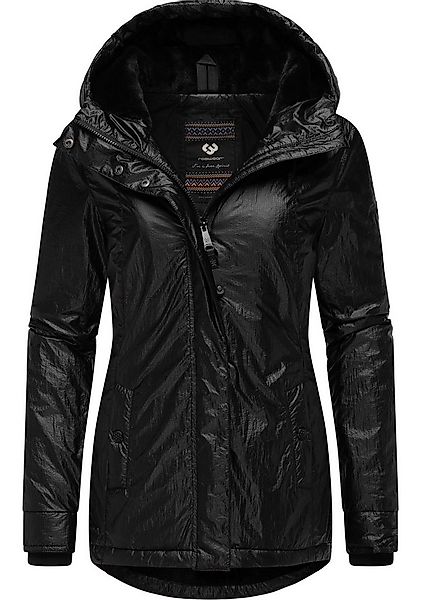 Ragwear Winterjacke Monadde Bling Glänzende warme Jacke mit Kapuze günstig online kaufen