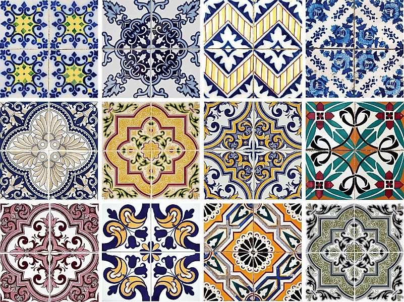 Home affaire Fliesenaufkleber Ornamente (12 St), günstig online kaufen