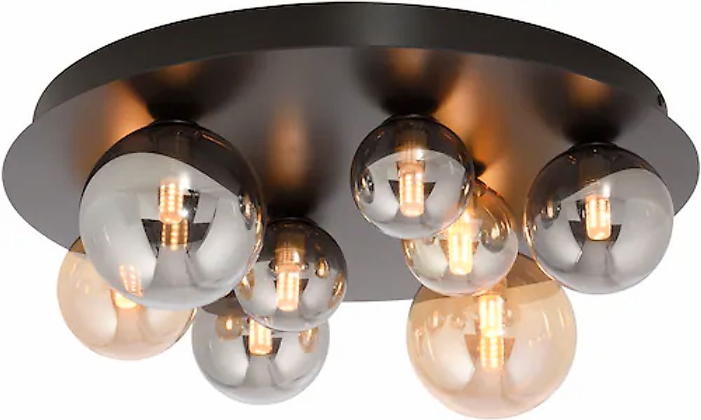 Paul Neuhaus LED Deckenleuchte »POPSICLE« G9 1 Stk. Warmweiß Rauch und Ambe günstig online kaufen