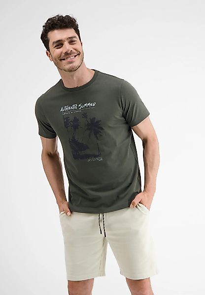 LERROS T-Shirt "LERROS T-Shirt mit Frontprint" günstig online kaufen