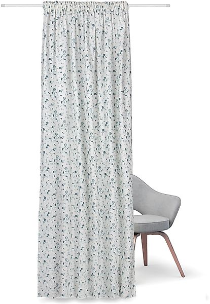 Gerster Gardine "Madina" Kräuselband 1 Stk. tlg. Fertigschal aus Baumwolle günstig online kaufen