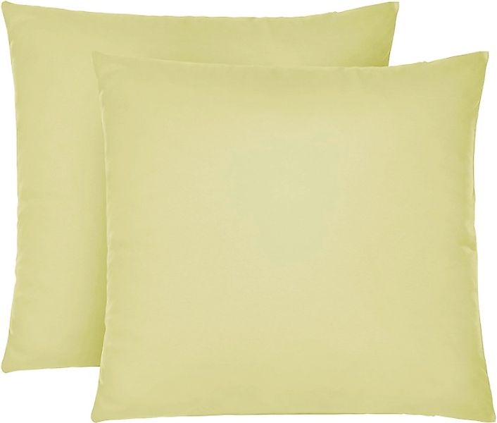 Biberna Kissenbezug »Michi Feinjersey mit Reißverschluss« verschiedene Größ günstig online kaufen