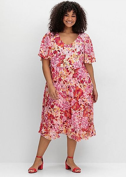 sheego by Joe Browns Etuikleid Chiffonkleid . günstig online kaufen