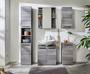 BASIC by Balculina Hängeschrank Silver, Badezimmerschrank günstig online kaufen