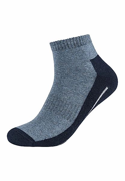 Camano Kurzsocken "function" 4 Paar, 4 Paar tlg. mit entlastender Halbplüsc günstig online kaufen