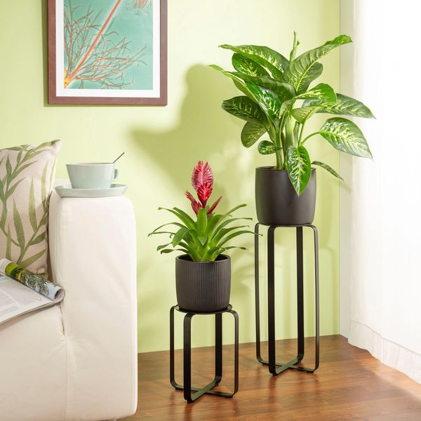 Scheurich Blumenständer satin black 27/104 günstig online kaufen