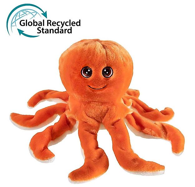 Heunec® Plüschfigur Plüsch Bottle 2 Buddy ECO Oktopus 30cm günstig online kaufen