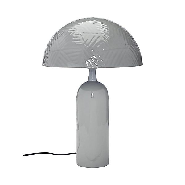 PR Home Carter Tischlampe Grau aus Metall E27 31x45cm günstig online kaufen