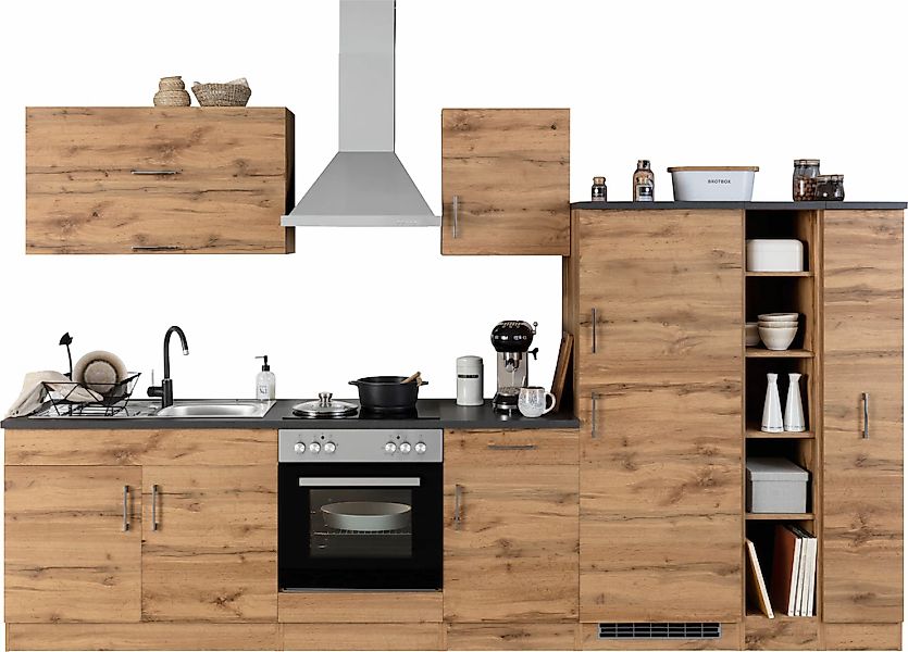 KOCHSTATION Küchenzeile "KS-Colmar", ohne E-Geräte, Breite 330 cm günstig online kaufen