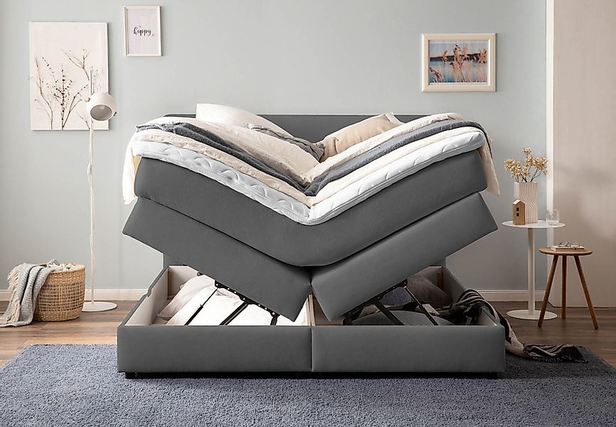 Belanoti Boxspringbett LOFT (Boxspringbett 160x200 mit günstig online kaufen