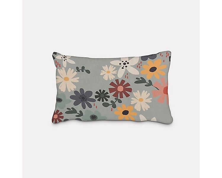 SCHÖNER LEBEN. Dekokissen SCHÖNER LEBEN. Kissenhülle Blumen Blüten mint bun günstig online kaufen