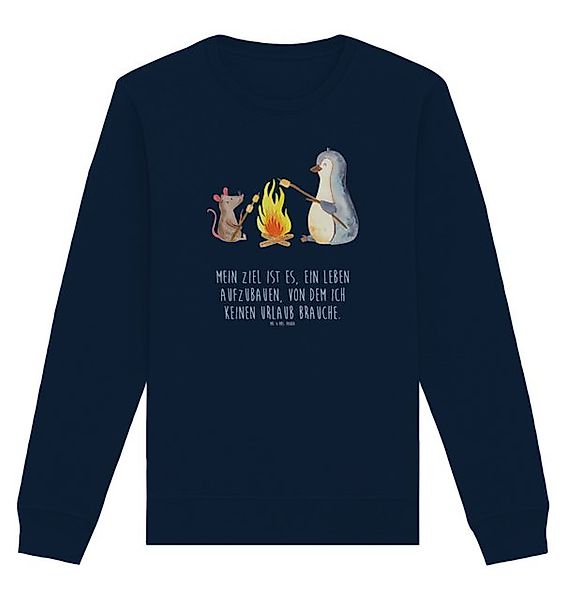 Mr. & Mrs. Panda Longpullover Pinguin Lagerfeuer Größe XXL - French Navy - günstig online kaufen
