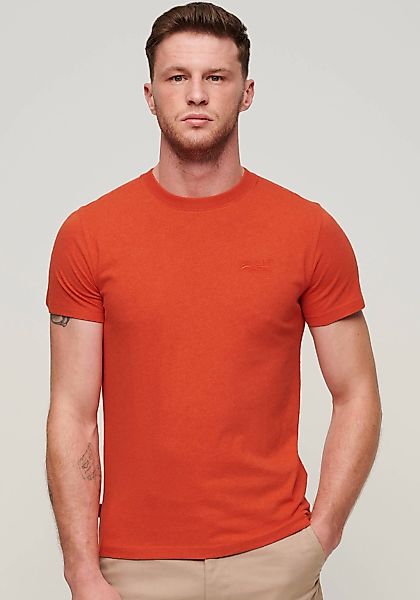 Superdry Rundhalsshirt "ESSENTIAL LOGO EMB TEE" günstig online kaufen