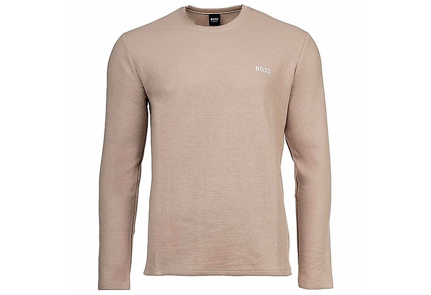 BOSS T-Shirt Herren Longsleeve 1er Pack Baumwolle (Packung, 1er Pack) günstig online kaufen