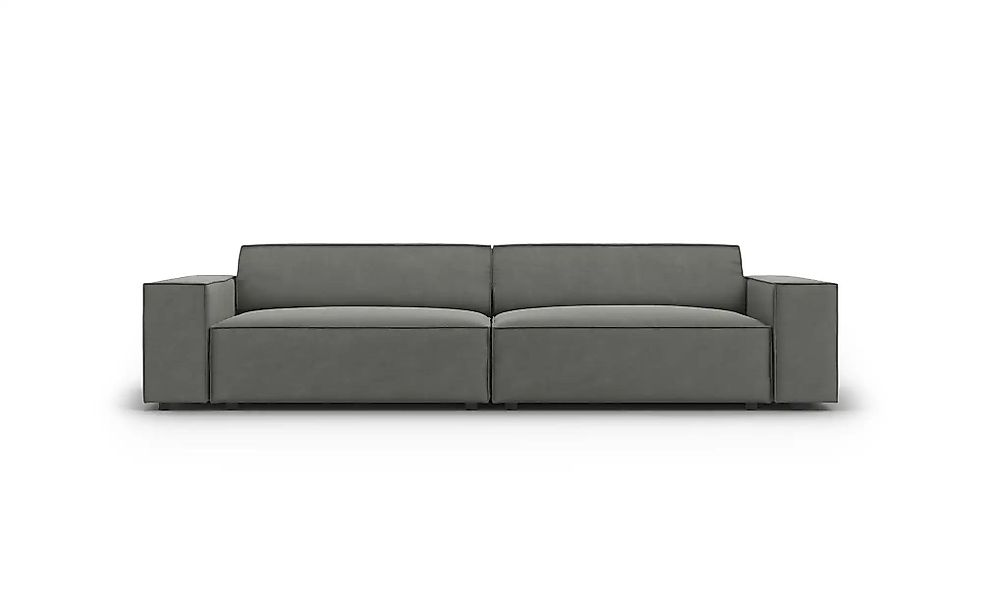 Micadoni Einzelsofa  Jodie ¦ grau ¦ Maße (cm): B: 204 H: 70 Polstermöbel > günstig online kaufen